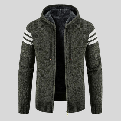 Zain - Vieux argent Gilet en polaire avec fermeture éclair