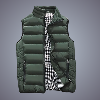 Tyson - Steppweste pratique pour hommes dans une variété de couleurs