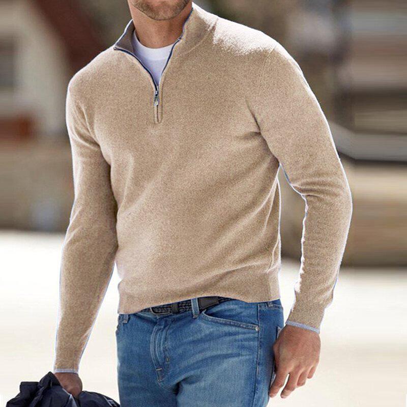 Baghdasar | Pull zippé moderne pour hommes