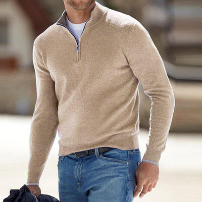 Baghdasar | Pull zippé moderne pour hommes