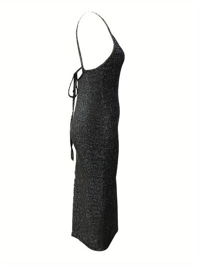 Marceline - Robe de soirée avec paillettes
