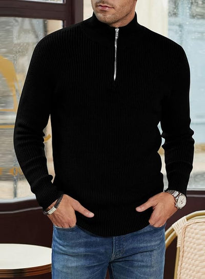 Titus - Pull-over zippé à la mode pour hommes