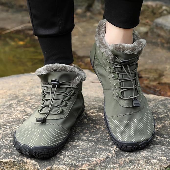 Bertrand - Chaussures semi-hautes nues, doublées et chaudes