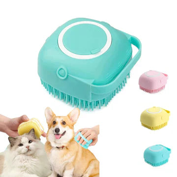 Outil de soins pour animaux de compagnie – Massage et nettoyage en un