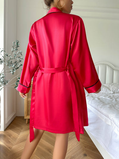 Kenzie - Ensemble de nuit en satin pour femme