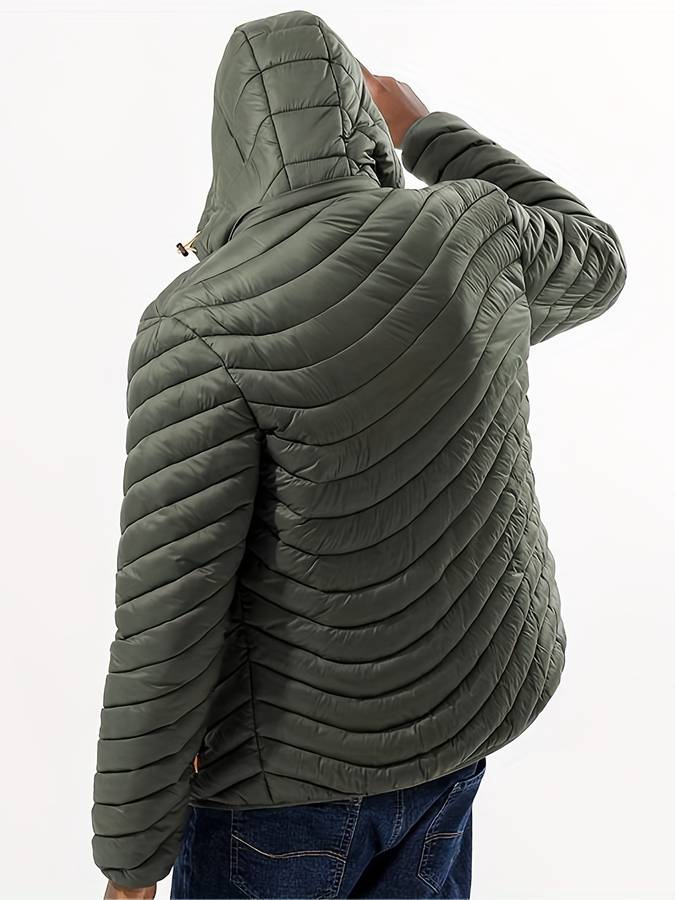 Manteau d'hiver avec poches zippées