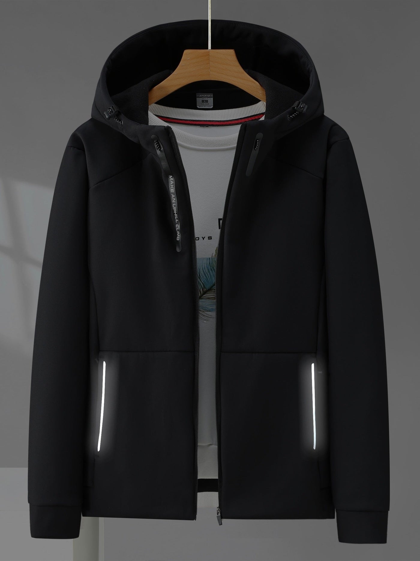 Miller - Veste Softshell pour homme - Veste d'extérieur coupe-vent, déperlante et respirante