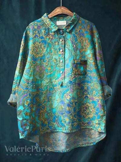 Renee - Blouse florale élégante