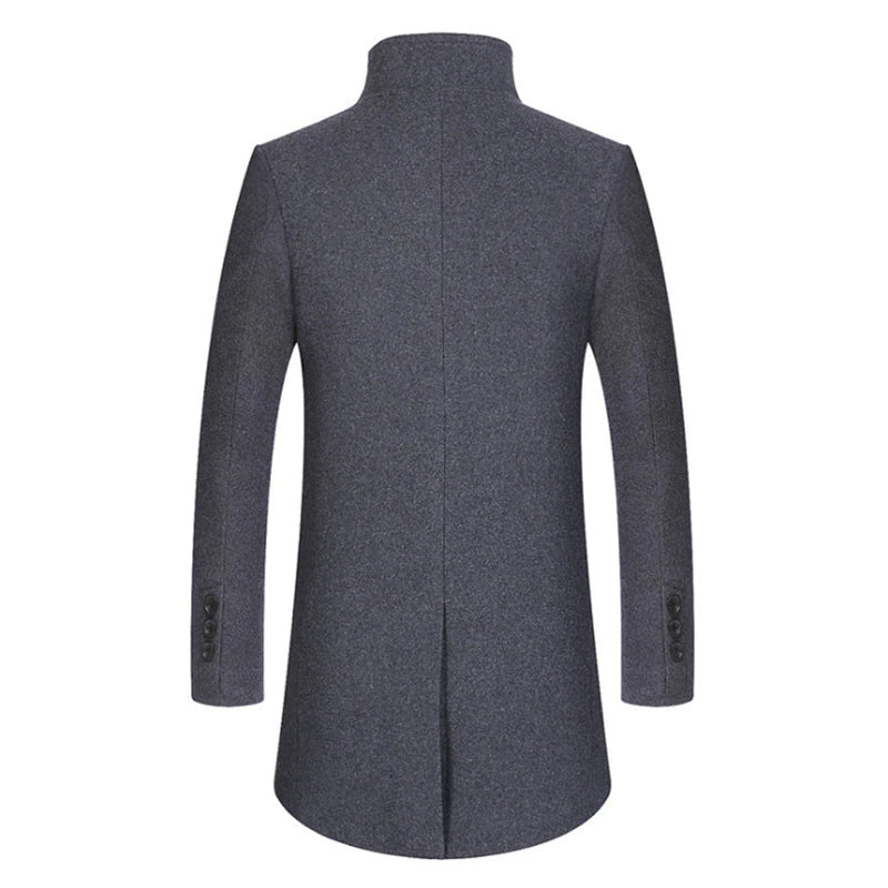Oscar - Manteau de laine long pour homme