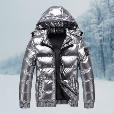 Erick - Veste d'hiver résistante aux intempéries et élégante pour hommes