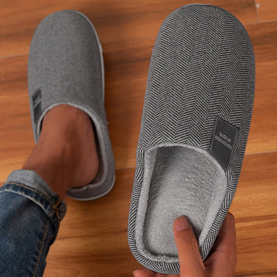 Holland - Chaussures d'intérieur chaudes pour hommes