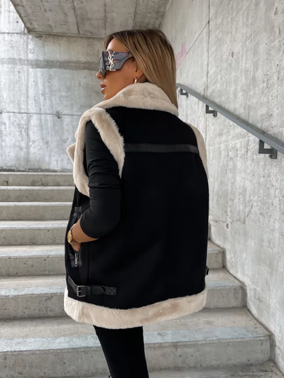 Alaina - Veste en laine sans manches
