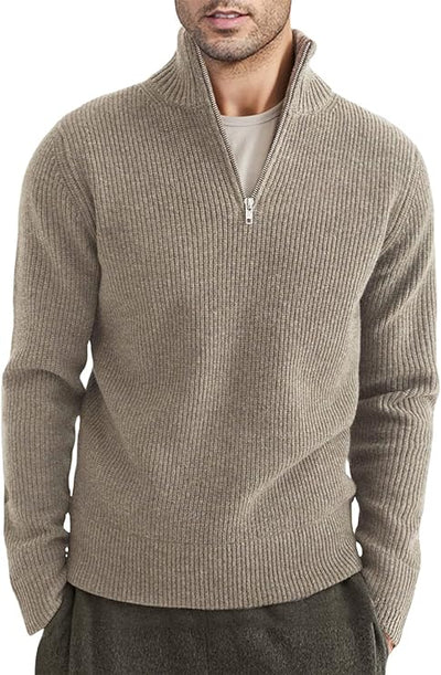Titus - Pull-over zippé à la mode pour hommes