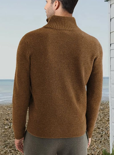 Titus - Pull-over zippé à la mode pour hommes