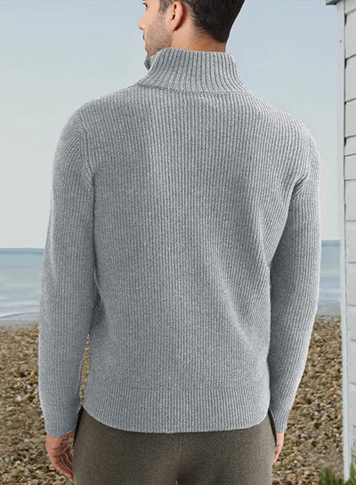 Titus - Pull-over zippé à la mode pour hommes
