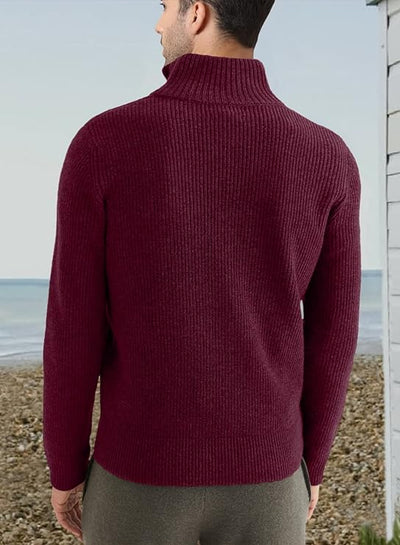 Titus - Pull-over zippé à la mode pour hommes