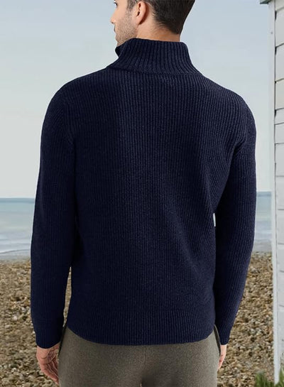 Titus - Pull-over zippé à la mode pour hommes