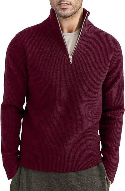 Titus - Pull-over zippé à la mode pour hommes