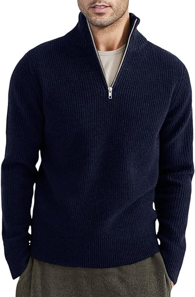 Titus - Pull-over zippé à la mode pour hommes