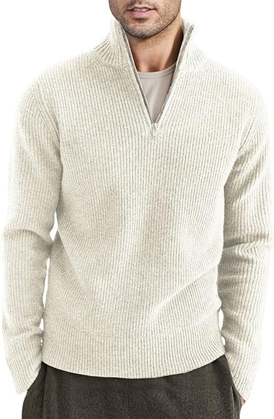 Titus - Pull-over zippé à la mode pour hommes