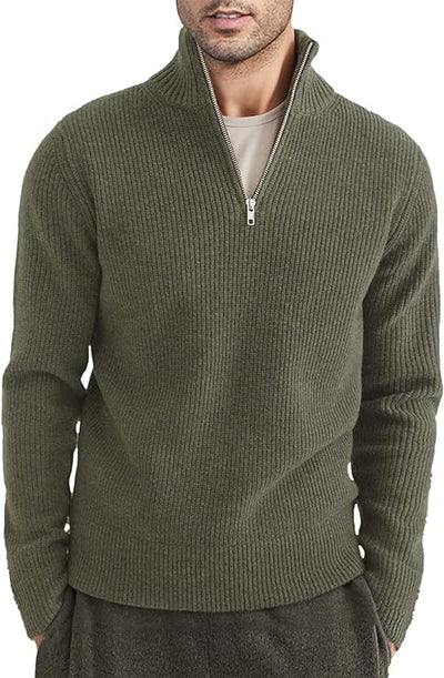 Titus - Pull-over zippé à la mode pour hommes