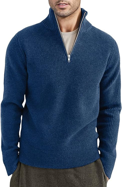 Titus - Pull-over zippé à la mode pour hommes