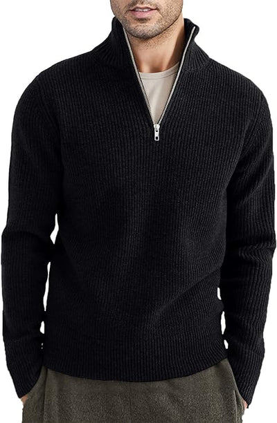 Titus - Pull-over zippé à la mode pour hommes