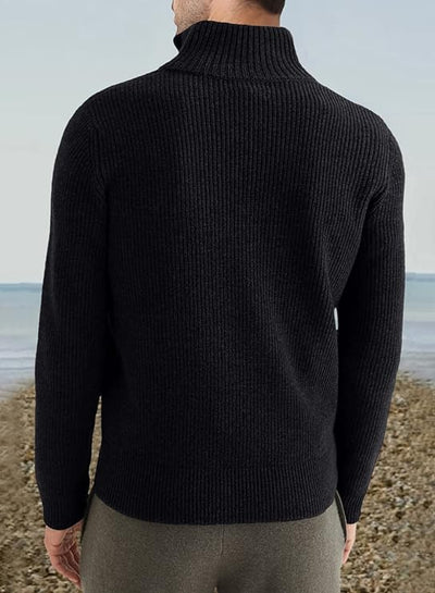 Titus - Pull-over zippé à la mode pour hommes