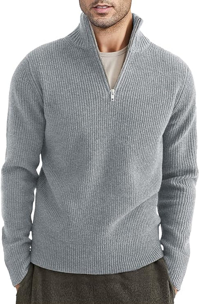 Titus - Pull-over zippé à la mode pour hommes