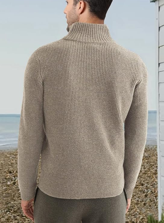 Titus - Pull-over zippé à la mode pour hommes