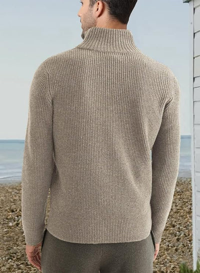 Titus - Pull-over zippé à la mode pour hommes