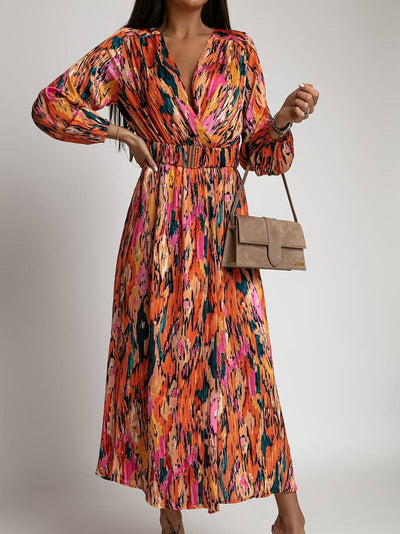 Yenifer | Robe Portefeuille Abstraite