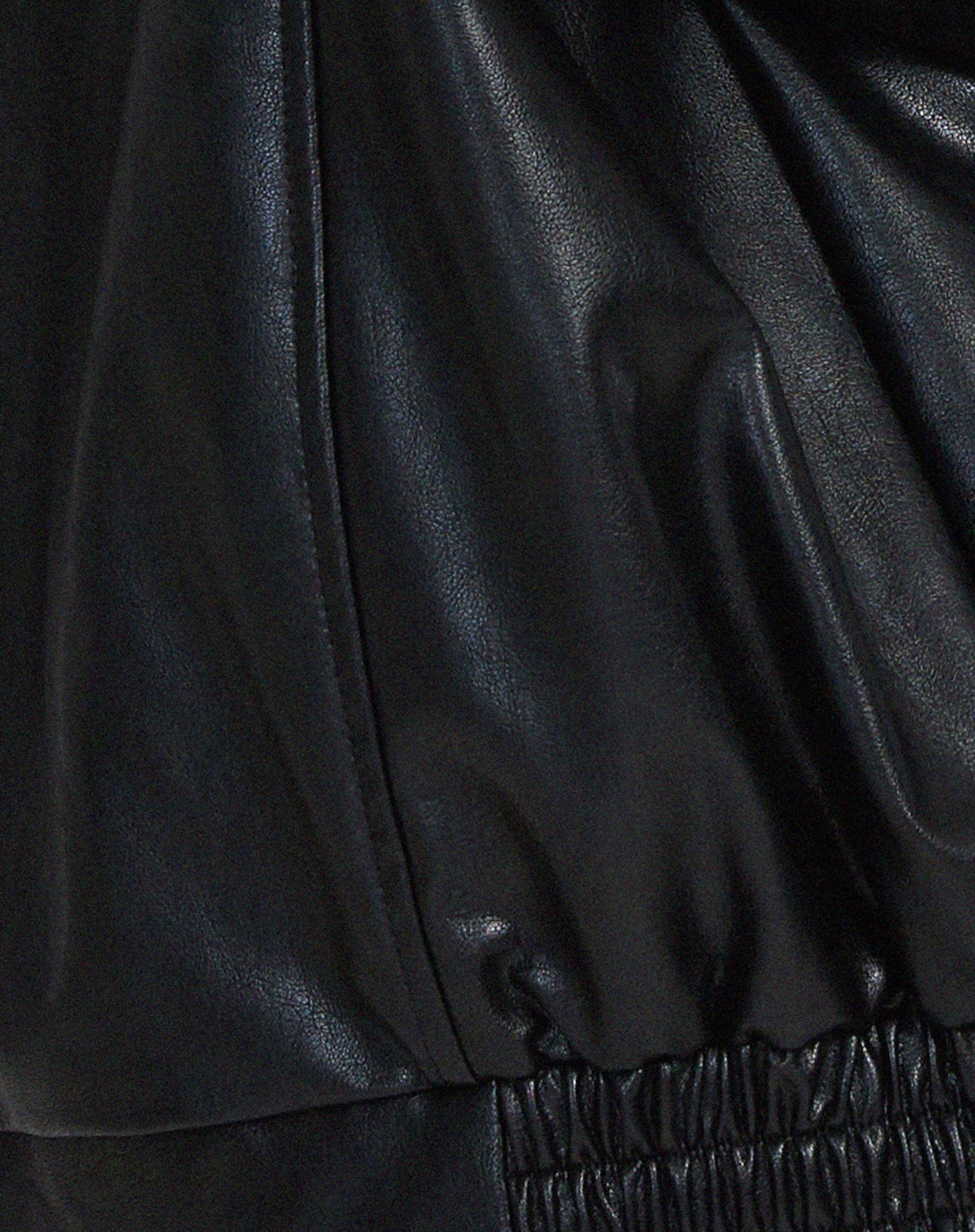 Adley - Veste en cuir ample pour femme