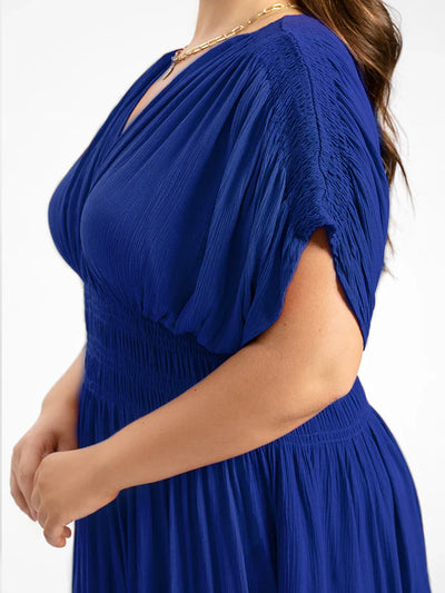 ANETTE | Robe longue à col en V