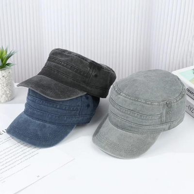 Cayden - Casquettes militaires vintage aux accents contemporains pour hommes