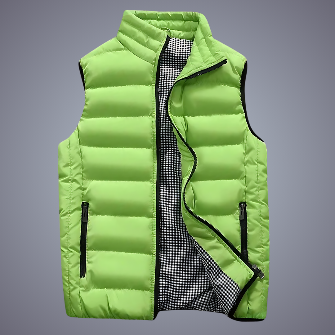 Tyson - Steppweste pratique pour hommes dans une variété de couleurs