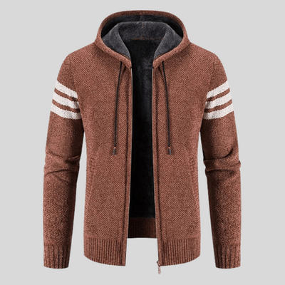Zain - Vieux argent Gilet en polaire avec fermeture éclair