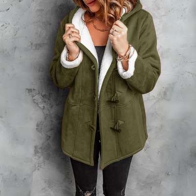 Allie - Manteau stylé doublé de fourrure