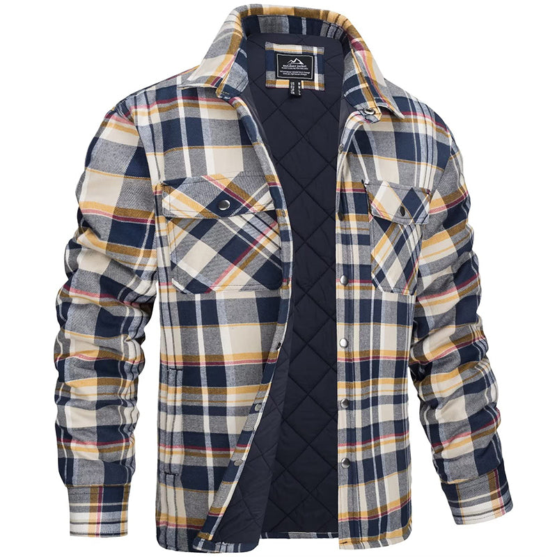 Crew - Veste de bûcheron à carreaux pour homme