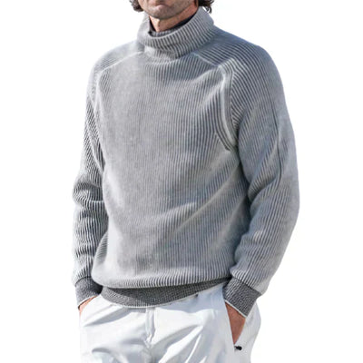 Aoron - Pull à col roulé pour hommes