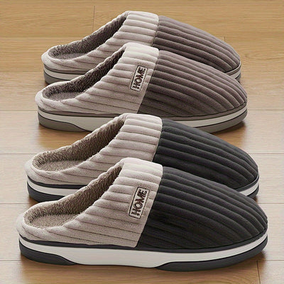 Frederick - Pantoufles chaudes et confortables pour hommes