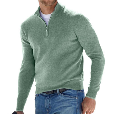 Baghdasar | Pull zippé moderne pour hommes