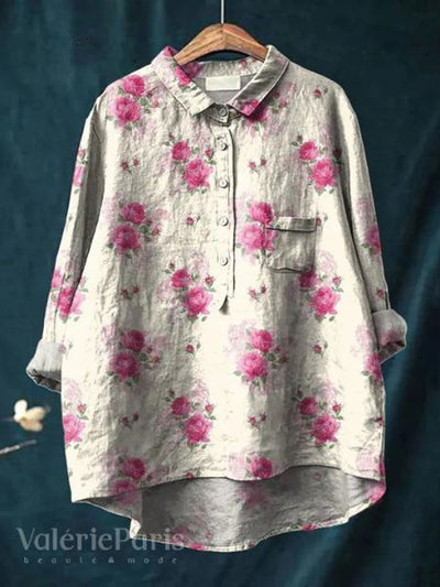 Renee - Blouse florale élégante