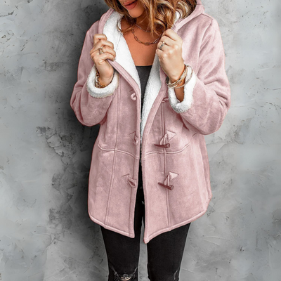 Allie - Manteau stylé doublé de fourrure