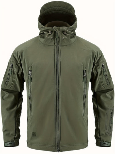 Leandro - Men's Softshell Jacket - Veste d'extérieur coupe-vent, déperlante et respirante