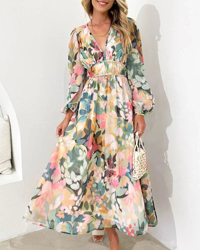 CARLOTTA | Robe florale élégante