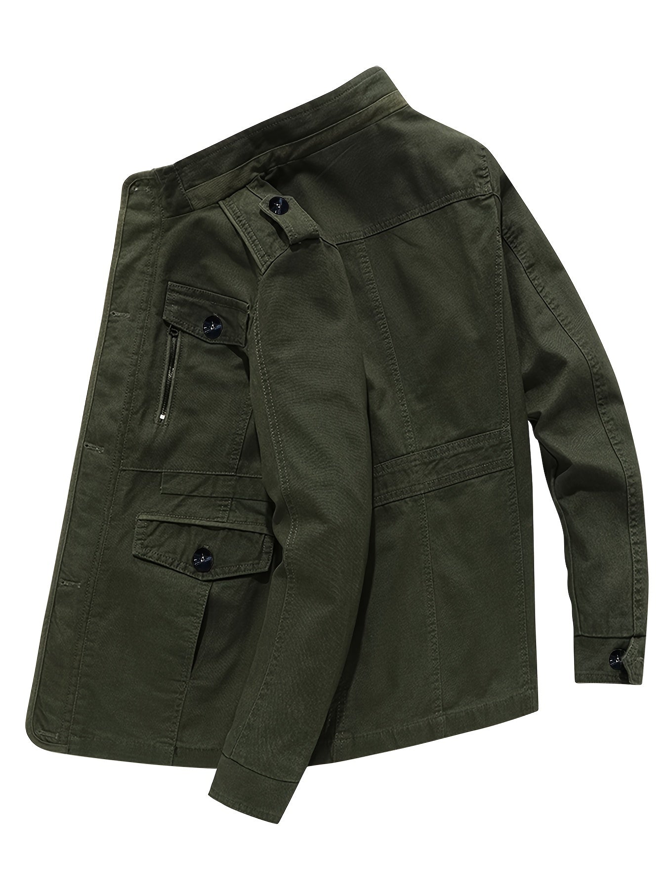 Veste en Coton Rétro Confortable et Respirante