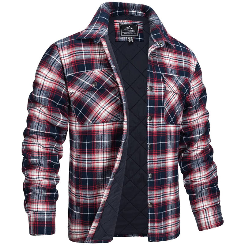 Crew - Veste de bûcheron à carreaux pour homme