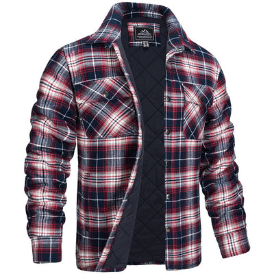 Crew - Veste de bûcheron à carreaux pour homme