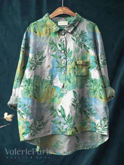 Renee - Blouse florale élégante